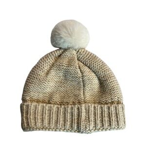 Gymboree Sparkle Pom Winter hat 6-12 months